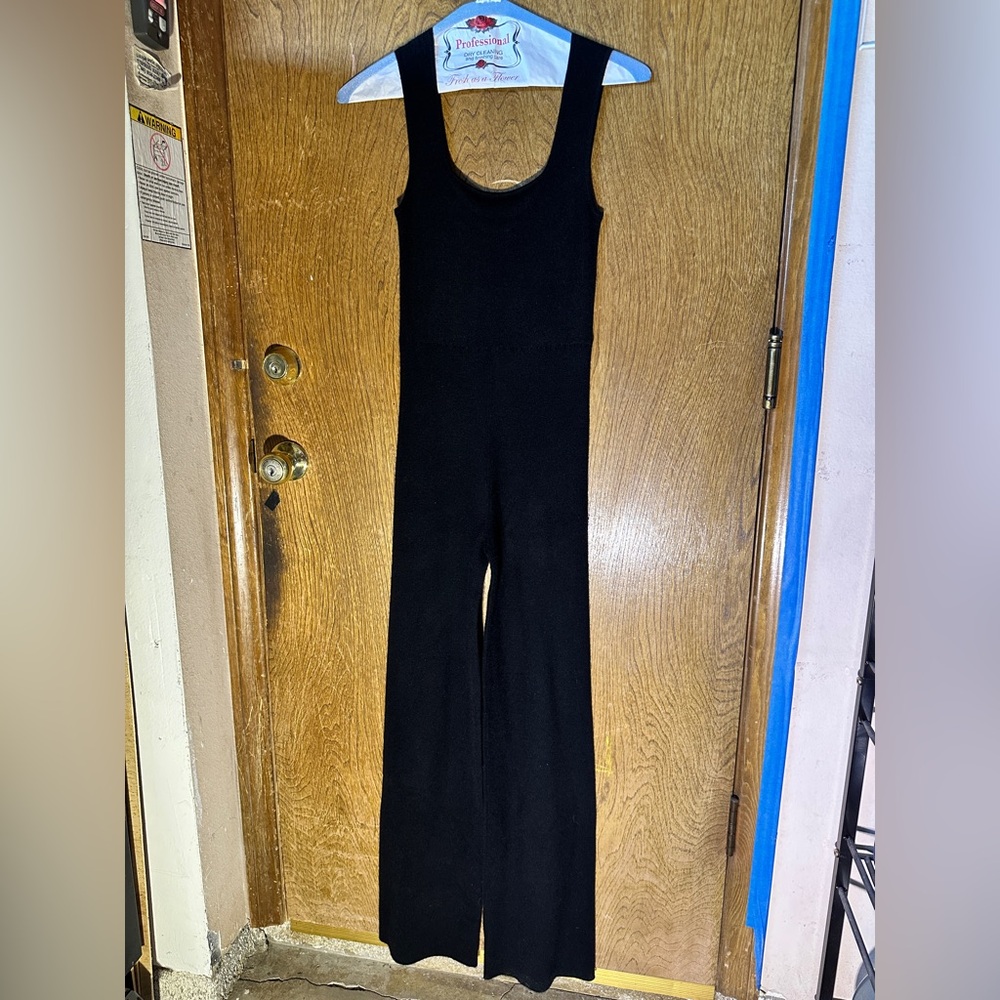 NakedCashmere Classic Black Jumpsuit